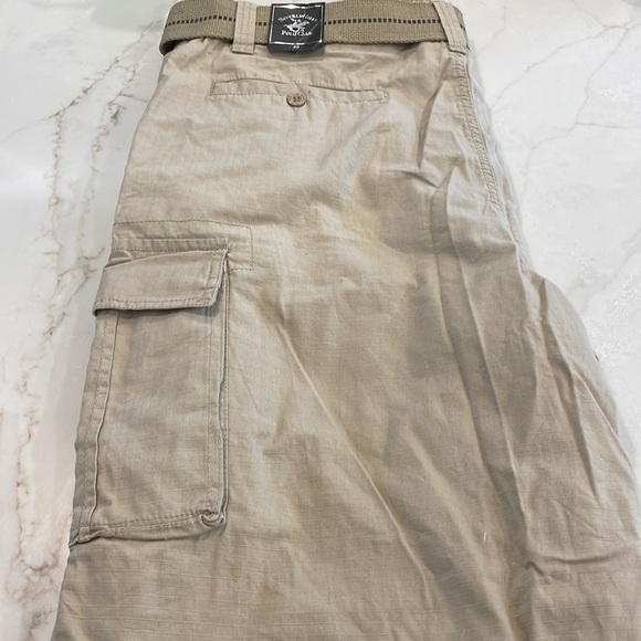 NWT COTTON CARGO SHORTS - Picture 3 of 5